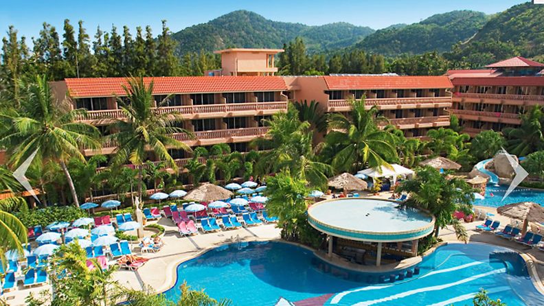Phuket Orchid Resort -hotelli Thaimaan Phuketissa.