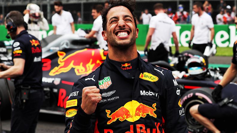 Daniel Ricciardo meksiko aika-ajojen jälkeen