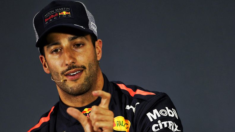 Daniel Ricciardo vakavana meksiko