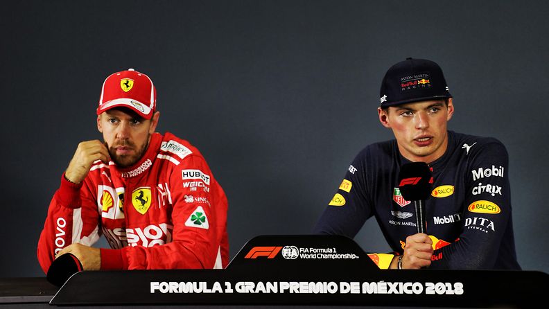 Sebastian Vettel & Max Verstappen