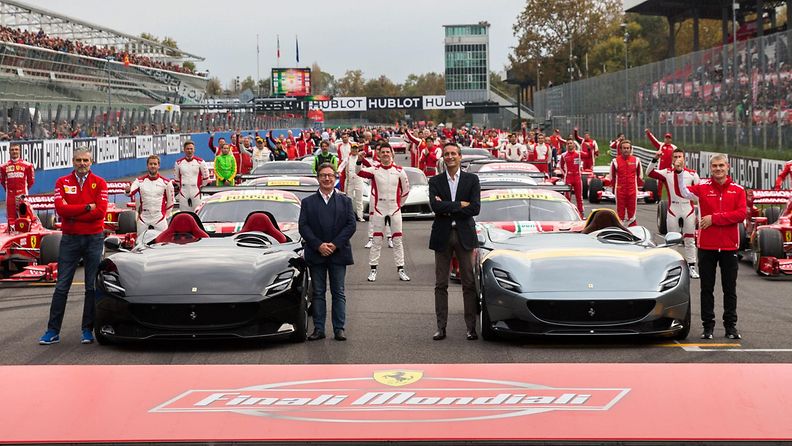 Ferrari, Finali Mondiali, Monza, fanit juhlat 2018