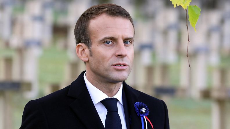 Emmanuel Macron Epa