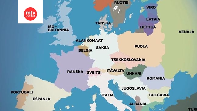 Euroopan rajoja on piirretty uusiksi verellä ja teräksellä – sadassa  vuodessa mantereen kartta on muuttunut kaleidoskoopin lailla 