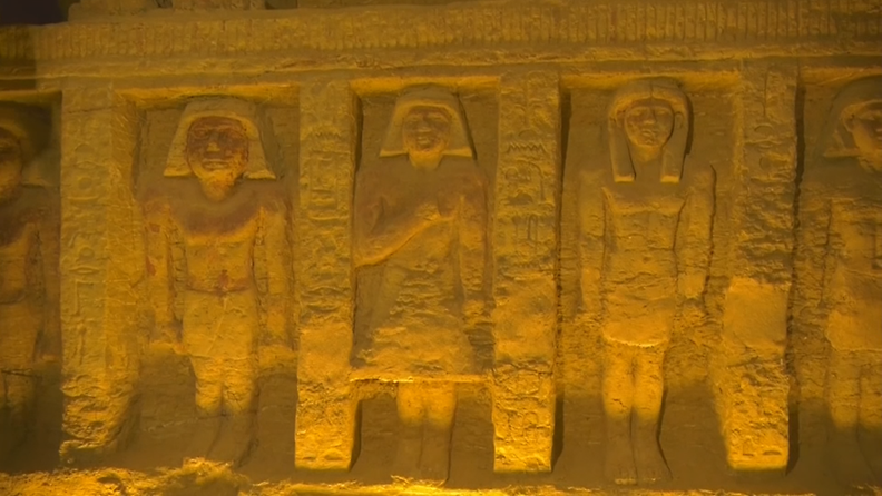 EBU hautalöytö Egypti