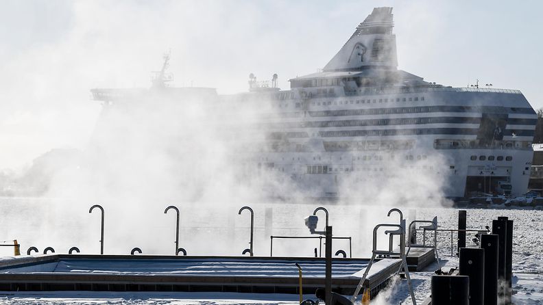 AOP laiva risteily talvi satama tallink silja ruotsinlaiva Helsinki
