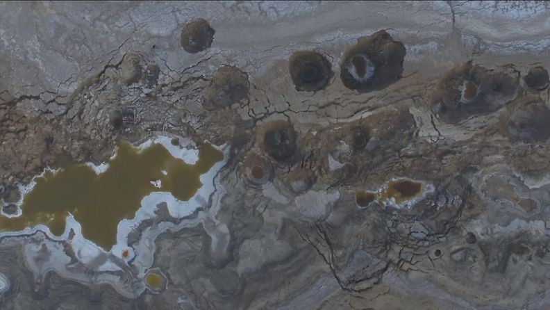 Kuollutmeri, ilmakuva