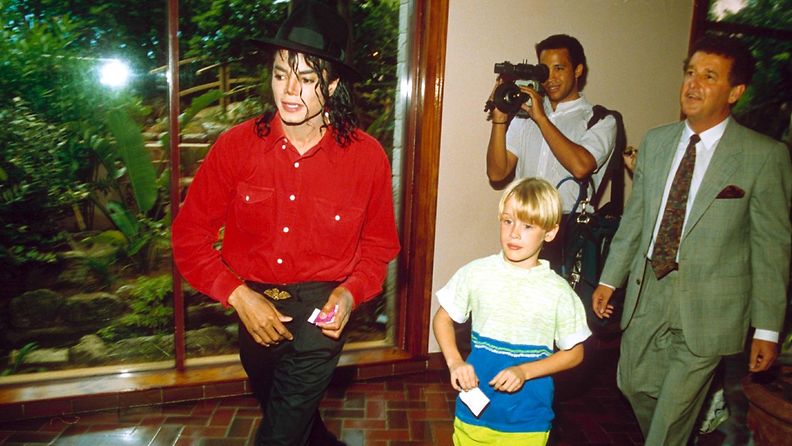 Macaulay Culkin ja Michael Jackson