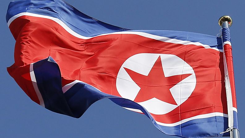 Pohjois-Korean lippu EPA