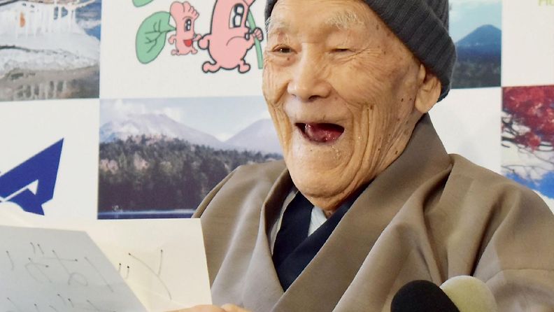 Masazo Nonaka, maailman vanhin mies, japani