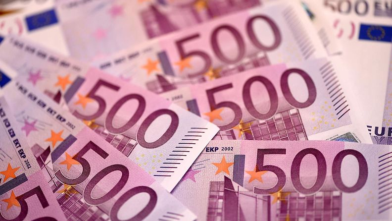 500 euron seteli jää pois käytöstä