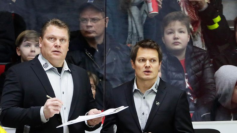 Pekka Virta ja Sami Kapanen 