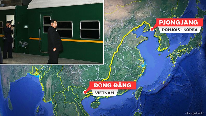 Pjongjang Dong Dang Kartta