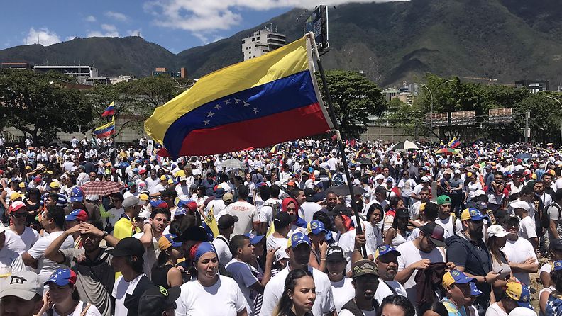 venezuela mielenosoitus (1)