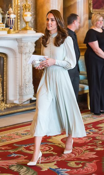 Herttuatar Catherine Buckinhamin palatsissa 5.3.2019
