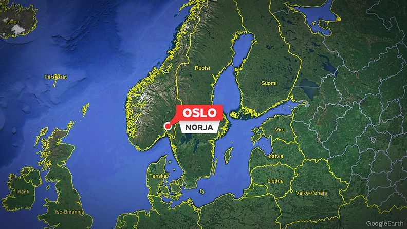Oslo norja kartta