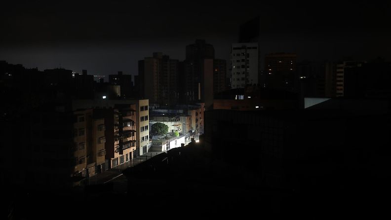 venezuela caracas sähkökatkot epa
