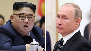 Kim Jong-un ja Vladimir Putin 2019