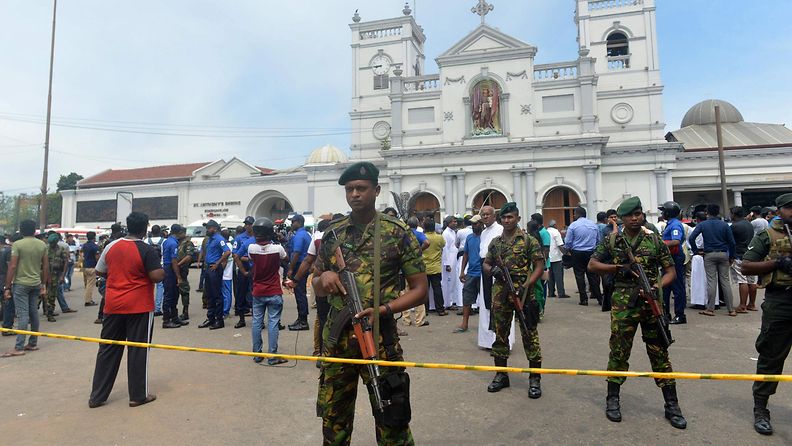 LK Sri Lanka räjähdys