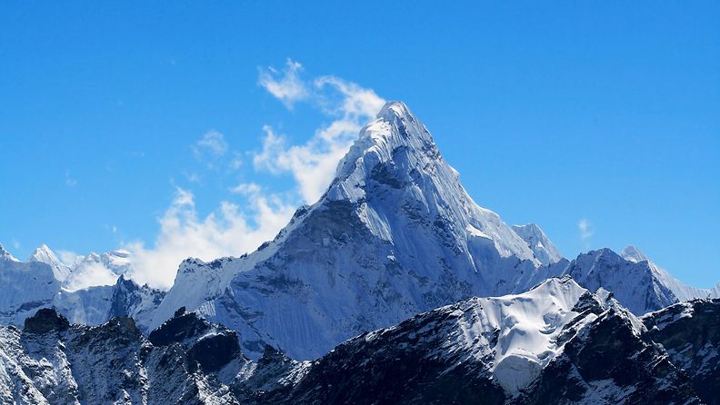 Mount Everest huippu