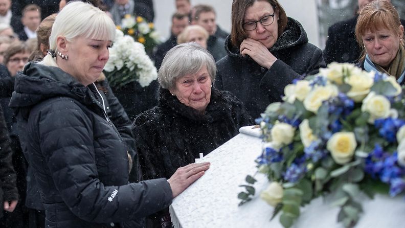 AOP, Matti Nykänen, hautajaiset