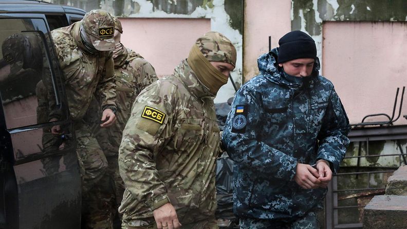 venäjä ukraina merimiehet selkkaus