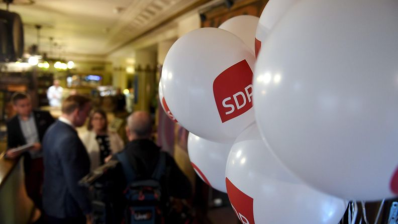 LK SDP Vaalivalvojaiset 2019