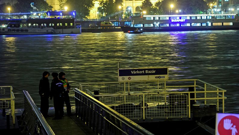 Budapest risteilyalus upposi 30.5.2019