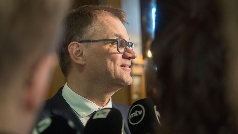 Juha Sipilä Säätytalo 8.5.2019