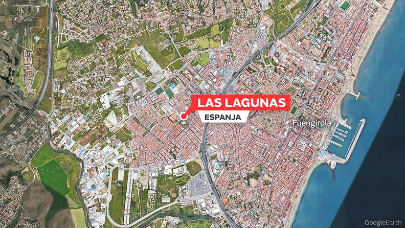 Mijas Las Laguna espanja kartta