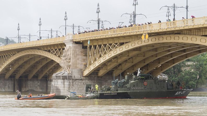 AOP budapest jokilaiva onnettomuus