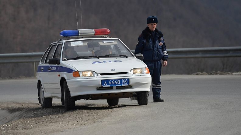 venäjä poliisi kuvituskuva