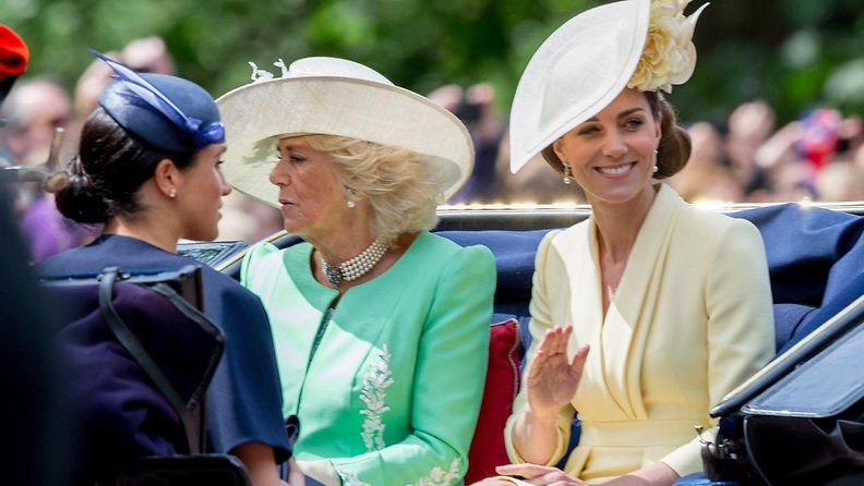 Camilla ja Catherine 8.6.2019 Elisabet syntymäpäiväjuhlallisuudet 1