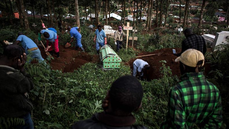 LK Kongo ebola hautajaiset