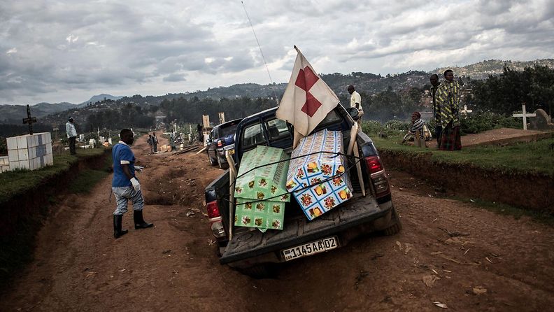 LK Kongo hautajaiset ebola