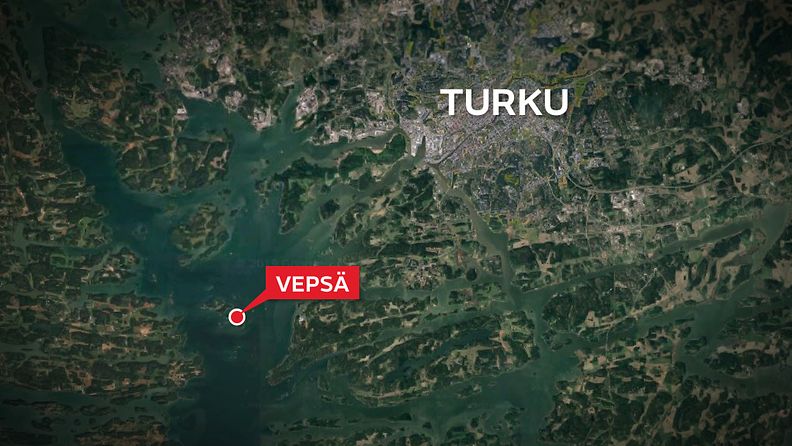 Vepsä-Turku-kartta