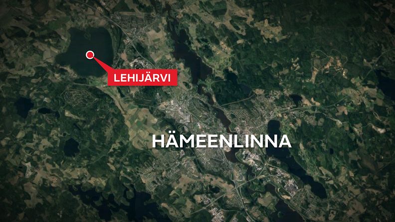Lehijärvi-Hattula-kartta