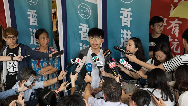 AOP Joshua Wong hongkong