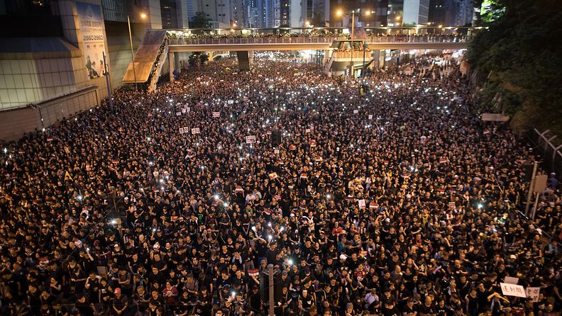 Hongkong ihmismeri mielenosoitukset