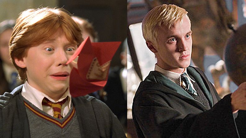 Ron Weasley Draco Malfoy