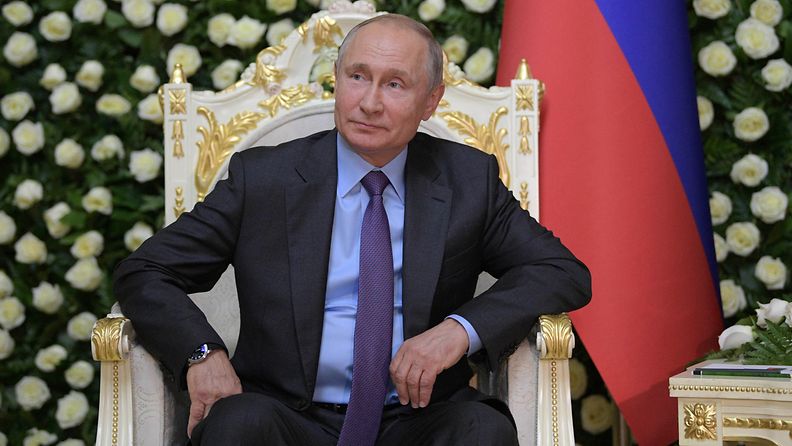 Vladimir Putin Tadžikistanissa 14.6.2019
