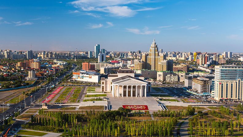Astanan kaupunki KAzakstanissa