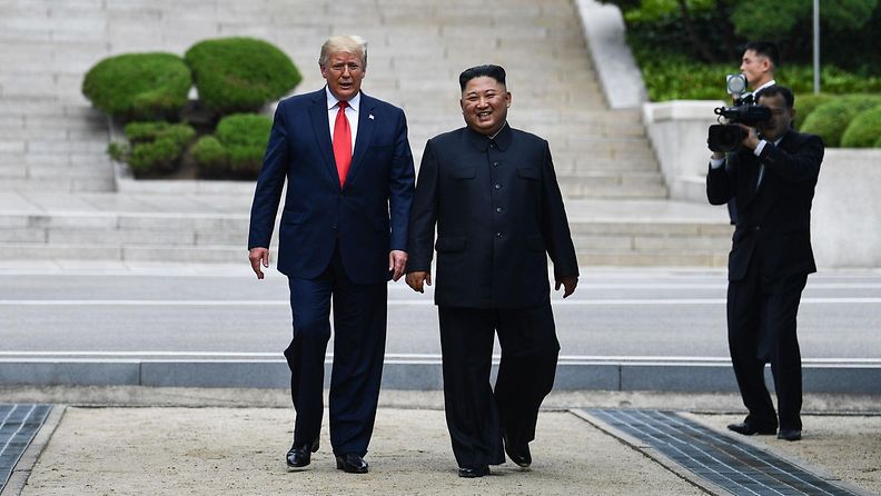 Trump ja Kim koreassa