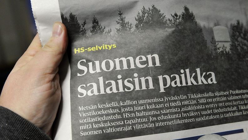 Helsingin Sanomat viestikoekeskus tietovuoto LK 3.7.