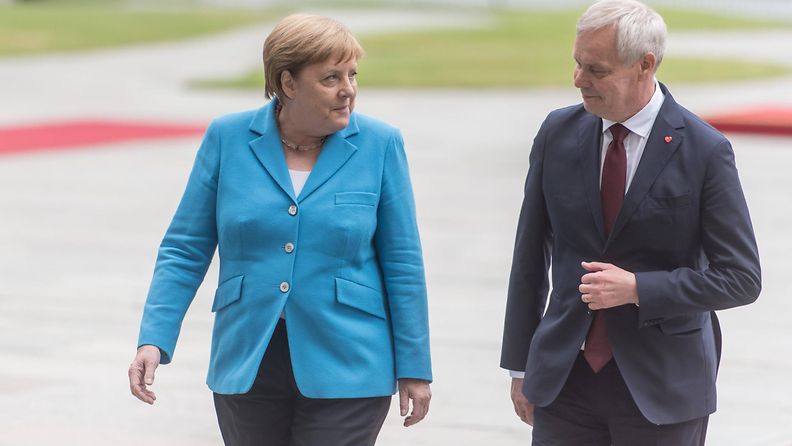 Antti Rinne & Angela Merkel 10.9.2019 4