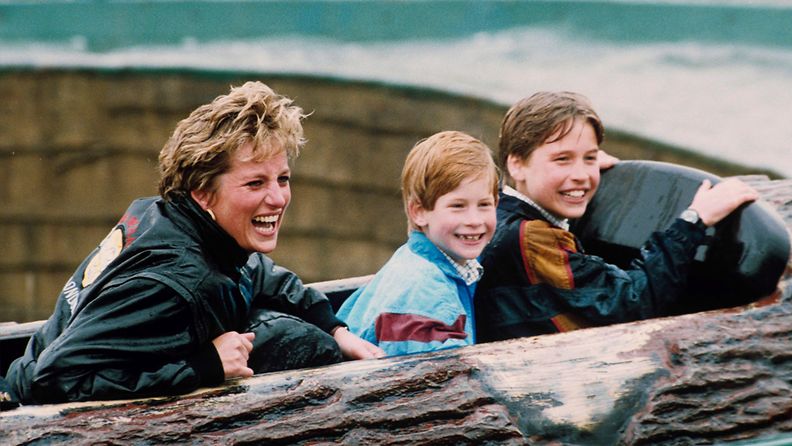 prinsessa Diana prinssi Harry prinssi William 1993