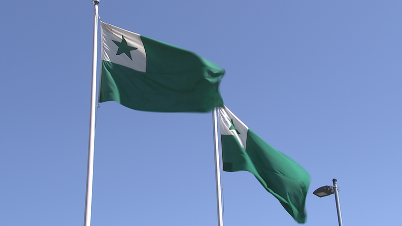 Esperanto lippu Lahti 24.7.2019