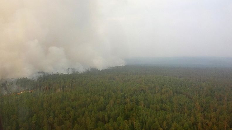 AOP metsäpalo Venäjä
