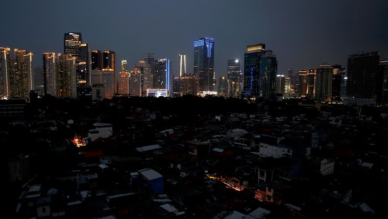 EPA, Jakarta, Indonesia, sähkökatkos
