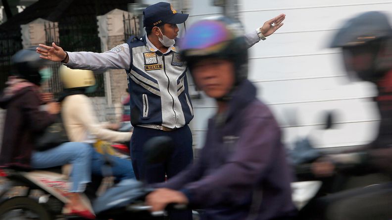 EPA, Jakarta, Indonesia, poliisi