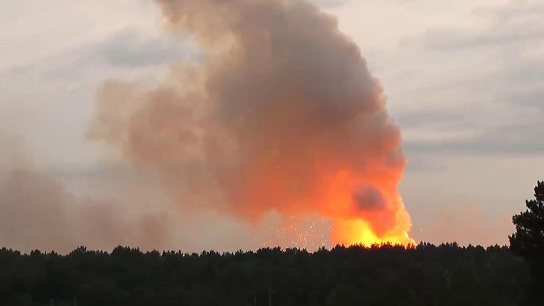 AOP Krasnojarsk räjähdys